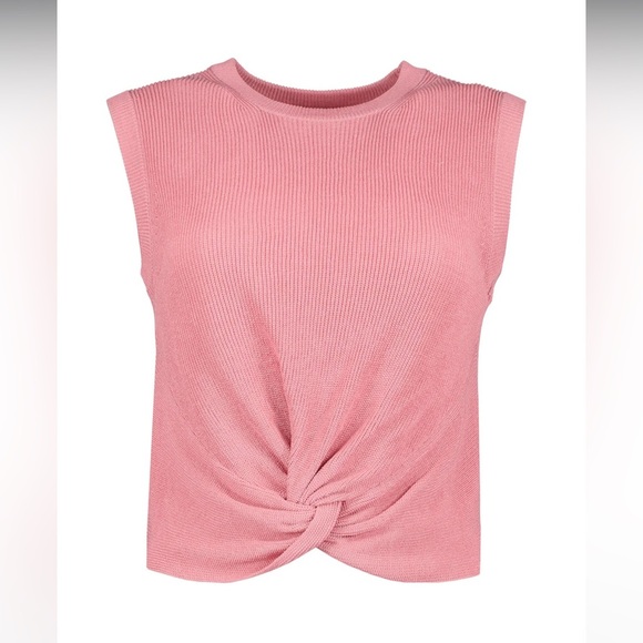 BISHOP + YOUNG - Bonita Crop Twist Sweater - Picture 3 of 9